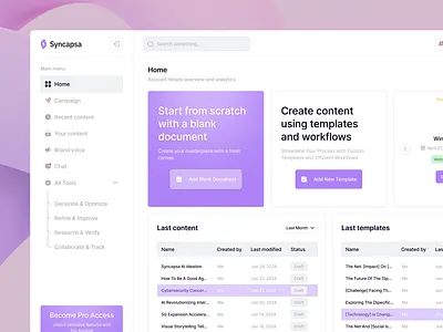 AI Marketing Tools - Dashboard ai bento brand identity dashboard design marketing purple tools ui uiux ux