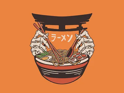HAND OF RAMEN dish