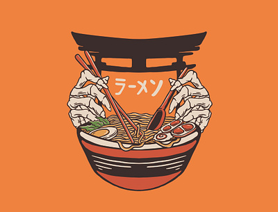 HAND OF RAMEN dish