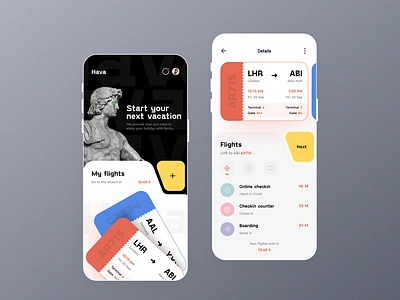 Ticketing App app app design app interaction design flight app minimal mobile mobile app sajon ticketing app ui ui design ux