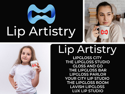 Lip Artistry Logo Design 3d albumart animation artistry branding engineering entrepreneur fasihon graphic design interface interiordesign lip lip artistry logo design logo logos motion graphics saas startuplogo tech technology