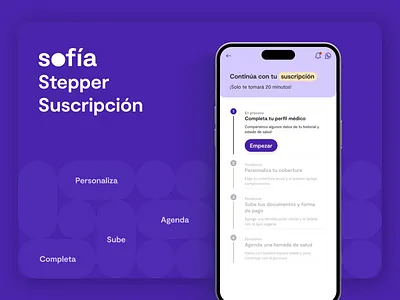 Stepper en suscripción