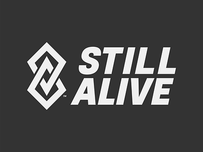 Still Alive Supply Co. Logo 2024 apparel brand branding clean clean design fashion graphic design hourglass icon logo logo design minimalist logo wordmark