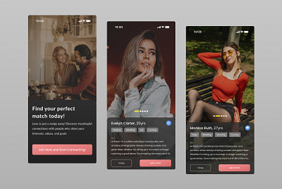 Slider for Dating App dailyui designthinking figma slider