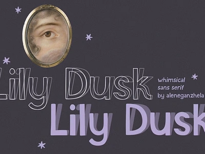 Lily Dusk branding font chic typography contemporary font editorial font elegant sans serif feminine font latin based support lily dusk font logo font minimalist typography modern typeface playful font romantic typeface social media font stationery design stylish sans serif versatile typeface whimsical design whimsical font whimsy