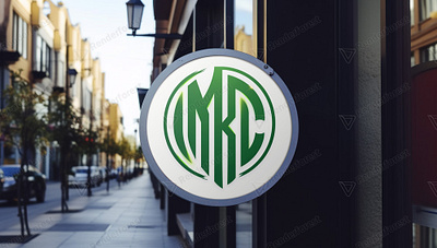 MKC business logo 3d branding graphic design logo