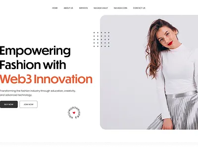 Navada - ICO Development Banner Section branding design graphic design logo typography ui ux vector website design
