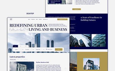 Real estate | Landing page landingpage property realestate ui ux webdesign website