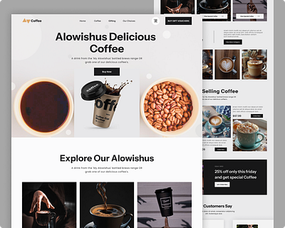 Coffee Shop E_Comarch Website ai blockchain defi e learning elegent fashion fireplace landing page minimalist modern onlineplatform protocol rabbi shopify token trend ui ux web design website