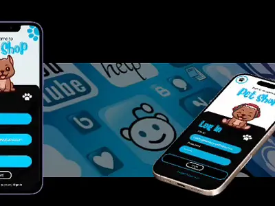 Pet Shop App Design app design branding canva design design layouts graphic design motion graphics ux ux design