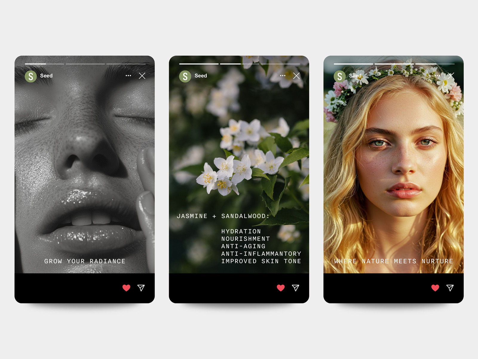 Seed - branding brand design brand identity branding brandmark content creation content creator cosmetics logo custom logo design graphic design identity identity design identity designer logo logo design logo designer mark skincare branding skincare logo social media design visual identity