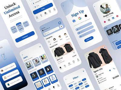 Khayat khoone mobile app mobile design ui ui design