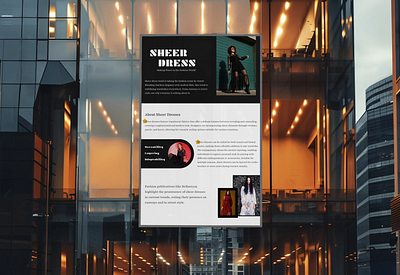 Day 51 - Press Page 100dayschallenge creative daily ui 051 daily ui 51 fashion press page trend ui uidesign uxdesign