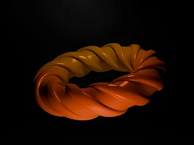 3D Animation: Blender Project 05 3d 3d animation animation branding cinema 4d donut animation graphic design motion graphics torus ui