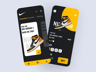 Nike Air Shop mobile app mobile design ui ui design