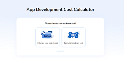 App Development Cost Calculator app development cost calculator