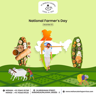 Farmer's Day Poster for a Catering Company