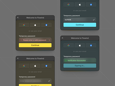 ⏀ Login / Dim design figma icon pack icons login product design ui ui kit