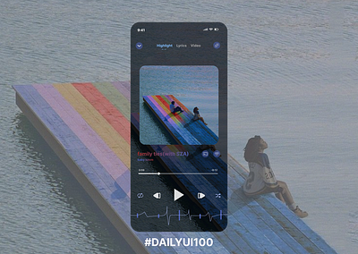 MUSIC PLAYER #DAILYUI100