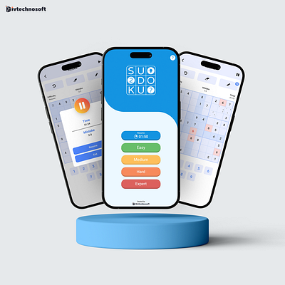 Sudoku App android app community design game game challenge graphic design mobile mobile app online game puzzle game puzzle time sudoku sudoku master ui uiux user experience ux