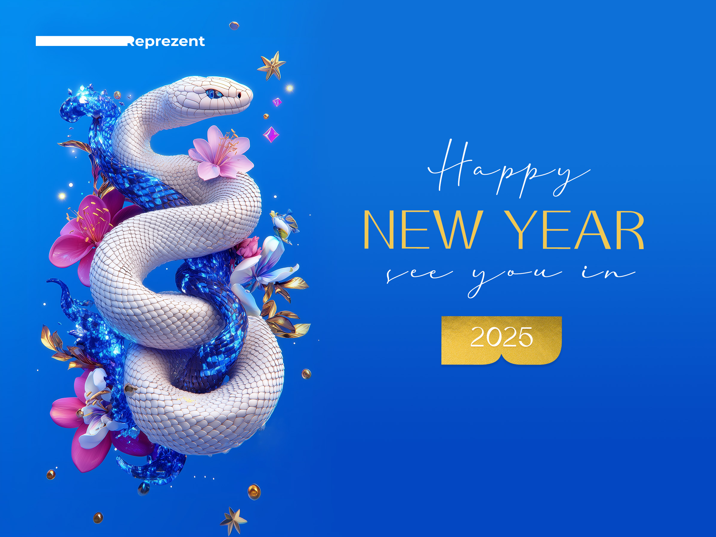 New Year Card ai company presentation deck design design google slides graphic design keynote pitch deck pitch deck design power point powerpoint presentation presentation design presentation layout typography