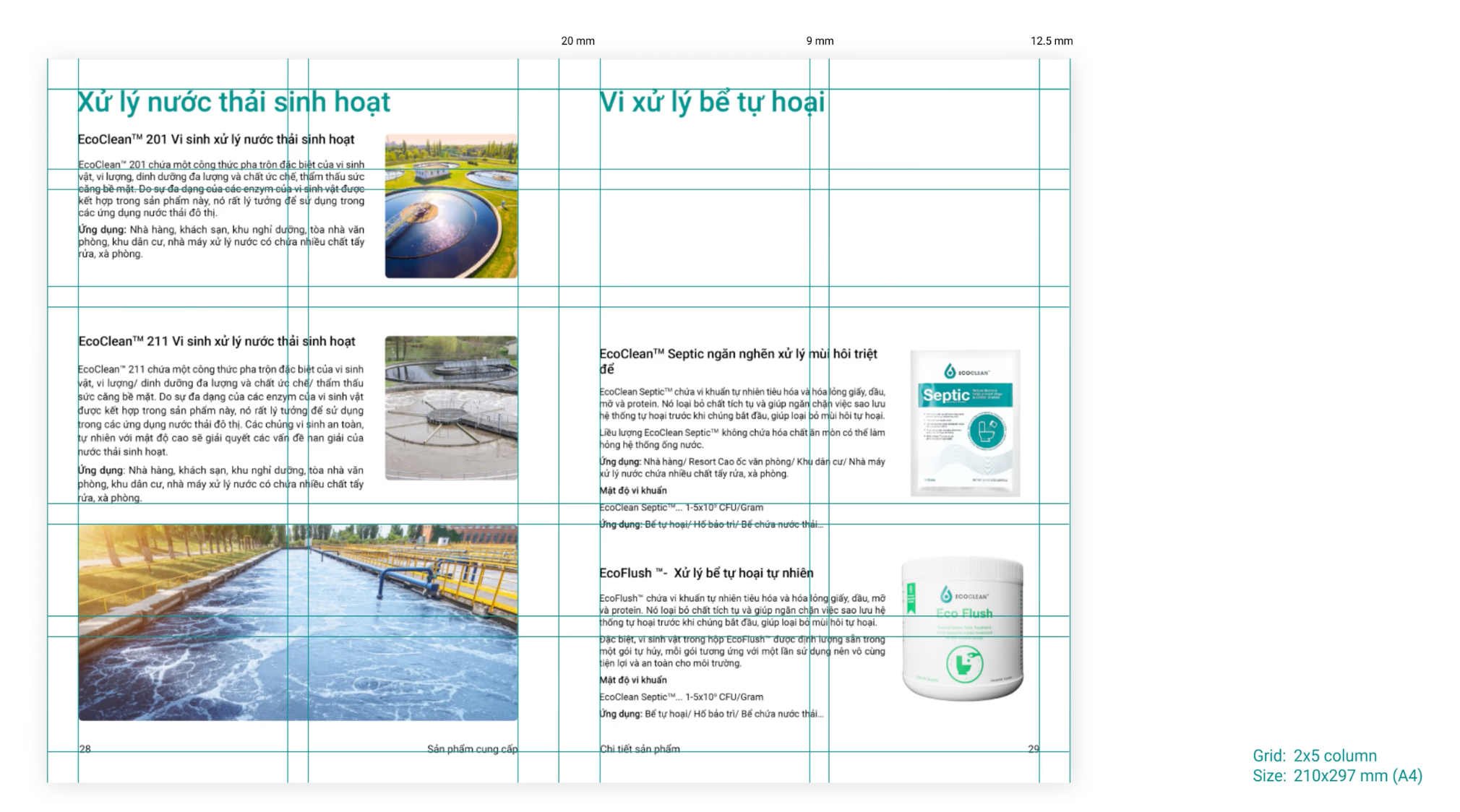 EcoClean™ Company Profile Design | By BEAN CREATIVE® branding catalog design company profile logo motion graphics
