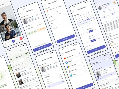 Book an appointment app design ui uiux