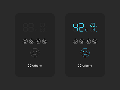 Daily UI 015 – On/Off Switch control panel daily 100 challenge daily ui dailyui015 design display interface onoff sensor switch touch panel touchpanel ui ux