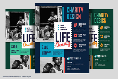 Charity Flyer Template a4 flyer template advertisement branding charity flyer colorful donation flyer download template event flyer flyer graphic design photoshop poster promotional psd template trending typography