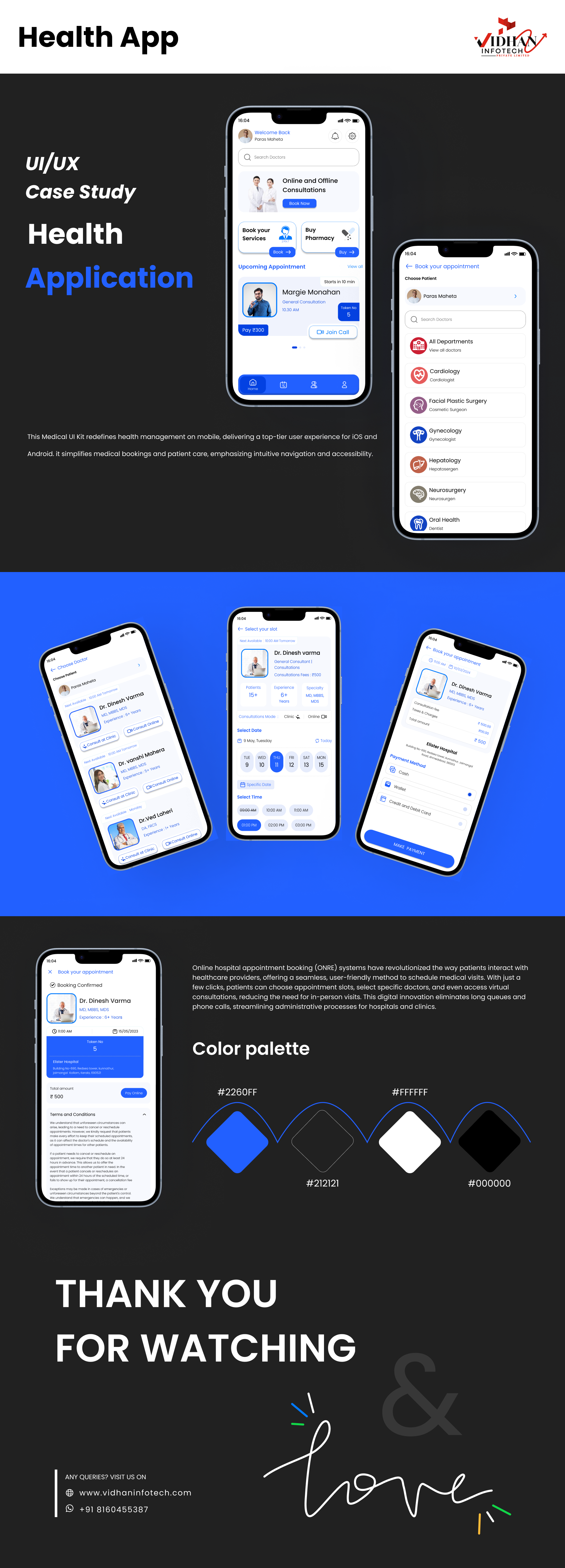 Health Connect: Seamless Doctor Appointment Booking appdesign appointmentbooking cleandesign digitalhealth doctorappointmentapp doctors facebook healthapp healthcareapp healthcareux healthconnect healthtech instagram facebook mobileappdesign patiensts instagram facebook telemedicine uiuxdesign userexperience