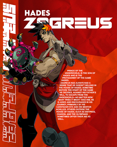 Zagreus Poster design poster design