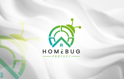 HomeBug Logo Design branding creative logo custom logo graphic design homebug letter logo logo