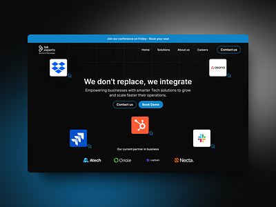 Tek Expert website redesign brand design brand identity branding design figma framer ui design webdesign