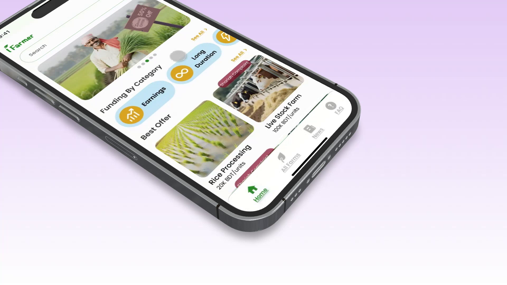 Example of Premium Mobile App UI/UX Design