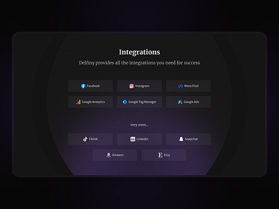 AI App Integrations Section UI Design ai app figma integrations section ui design ux design