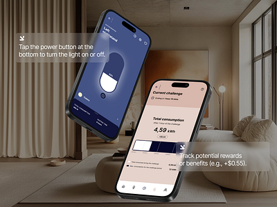 Smart Home Energy Management App ai app branding design figma ui uxui