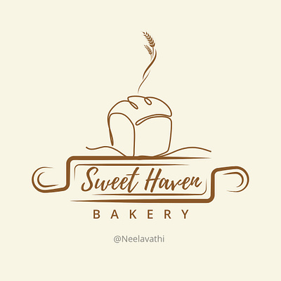 Logo for Bakery branding canva graphic design logo photoshop