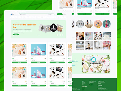 E-Commerce Website Design app design e commerce e commerce landing page design graphic design illustration logo typography ui ux