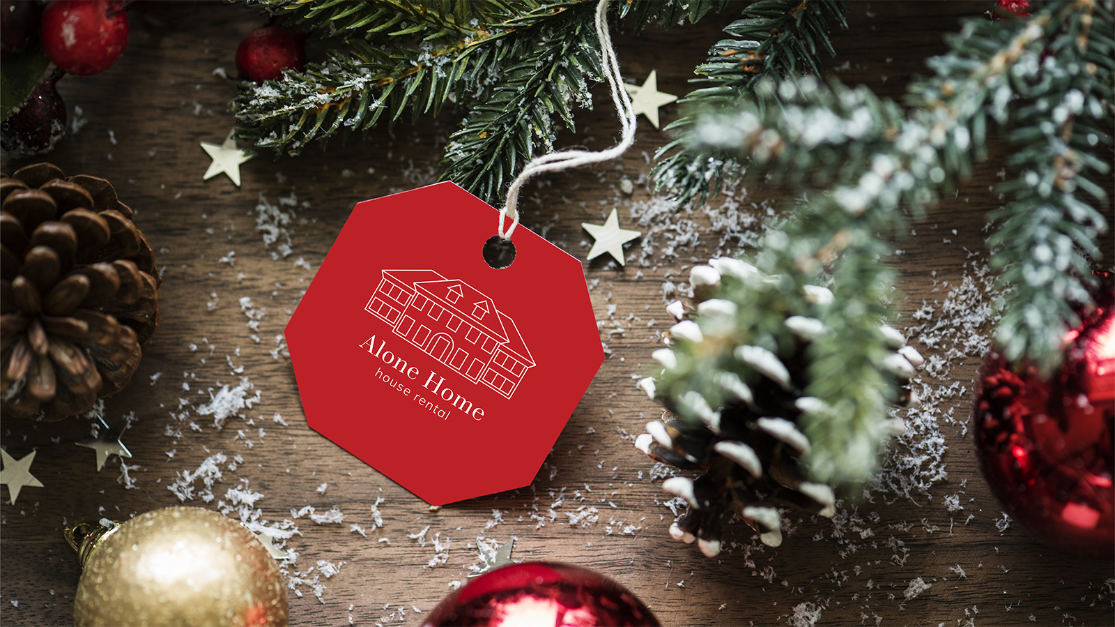 Logo / House Rentals / Logos / Logos animation architectural logo brand identity branding christmas corporate identity design graphic design logo logo design logotype motion graphics new year