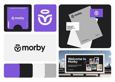 Morby: Logo and Brand Identity Design aero branding design brand design brand identity brand identity design brandbook design branding creative design estatemanagement estatemanagement designfortrust graphic design logo logomark logotype minimal modern design real estate rebrand redesign