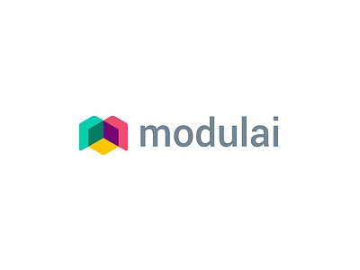 mudulai ai bloc brand brand design build building colorful fly letter mark logo logo design m modern shape square startup logo tech tech logo tehcnology wing