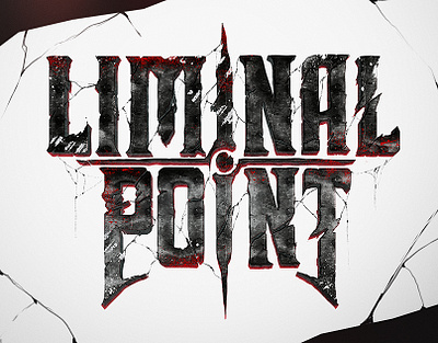 Liminal Point - Horror Game Logo Design 🔪🌓 blood design fantasy game art game logo game ui gamelogo gaming horror horror logo illustration logo logo designer mmorgp ui web