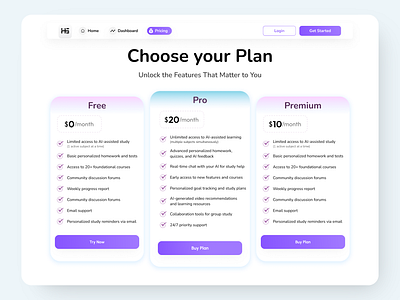 Pricing Page inner page landing page minimalist premium page premium screen premium subscription premium ui price pricing card pricing figma pricing page pricing page download pricing plan pricing section pricing table pricing template purchase screen saas saas website ui design