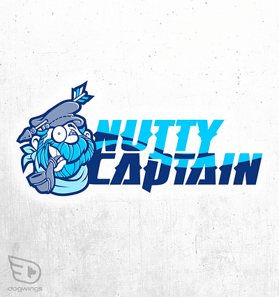 Logo concepts - boat name boat captain chipdavid crazy dogwings drawing logo nutty vector