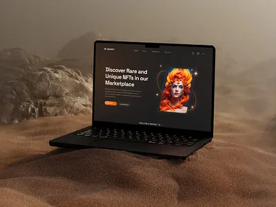 SNAPNFT - NFT Landing Page UI Design creative landing page design creative ui design nft landing page nft ui design ui