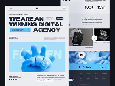 Agency Web Design & Development agency bento creative ui ux web design web development