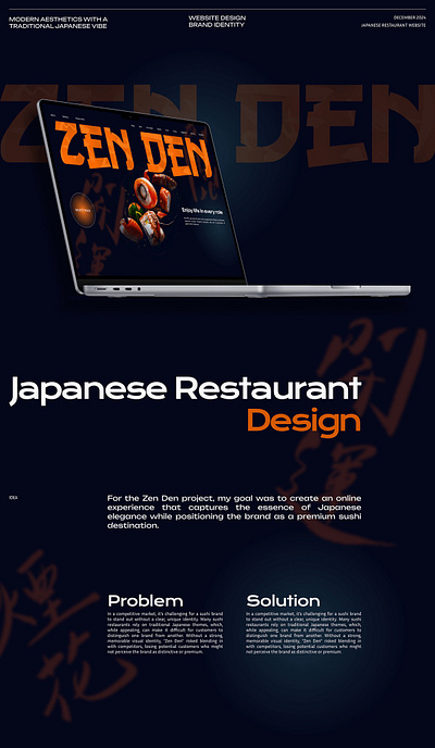 Restaurant Website Design design