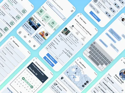 Transforming laundry day into just another tap on your phone. app design design figma graphic design laundry laundry app laundry app design laundry app ui mobile design ui ui design user experience user interaction user interface ux ux design