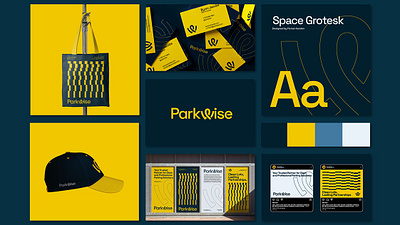 ParkWise Website & Branding Design graphic design