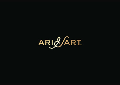 Logo | Brand identity | for Ari&Art ® 3d animation app branding design flat graphic design icon illustration illustrator logo logo design minimal typography ui ux vector web web design website